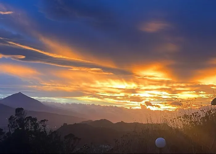 Sunset Teide & La Laguna Santa Cruz de Tenerife